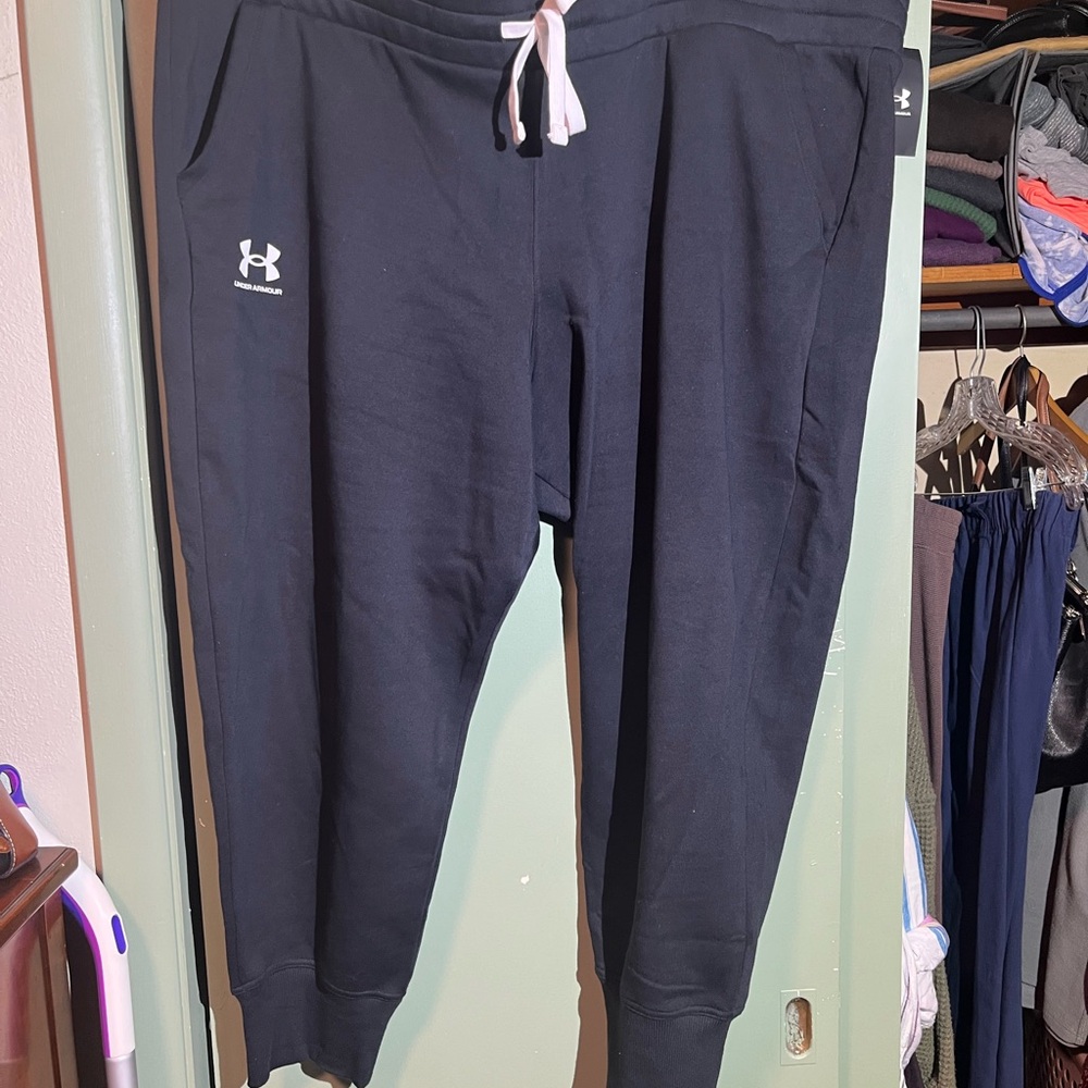 Under Armour women’s plus size Black Joggers
